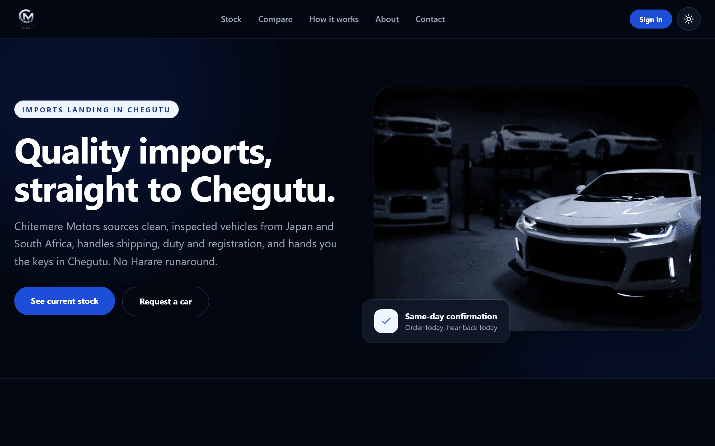 Chitemere Motors storefront